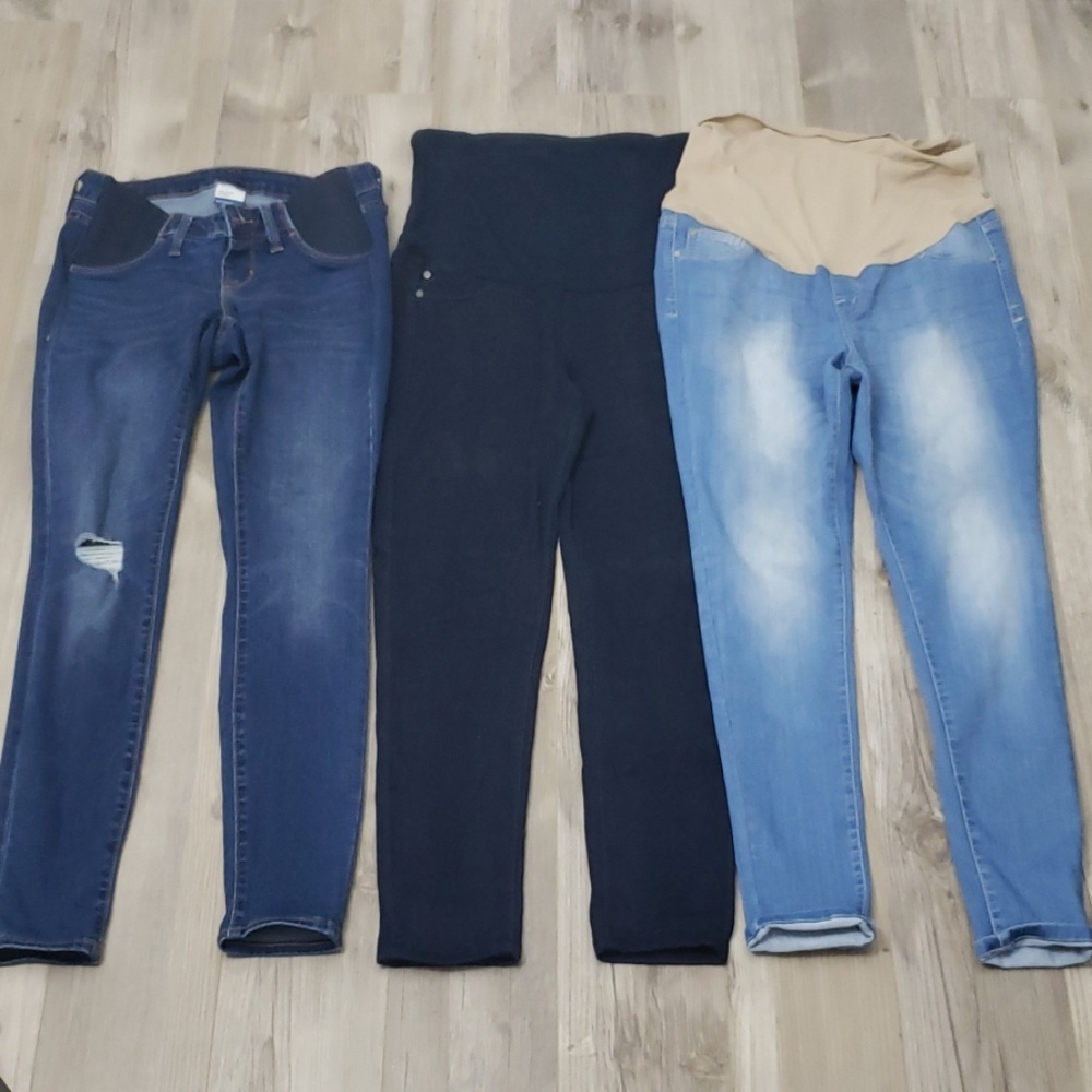 Bundle of 3 Maternity Jeans